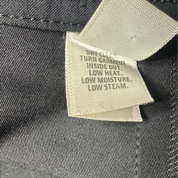 St. John Caviar Black Dress pants 2 XS office buisness casual old money luxury - Picture 7 of 10